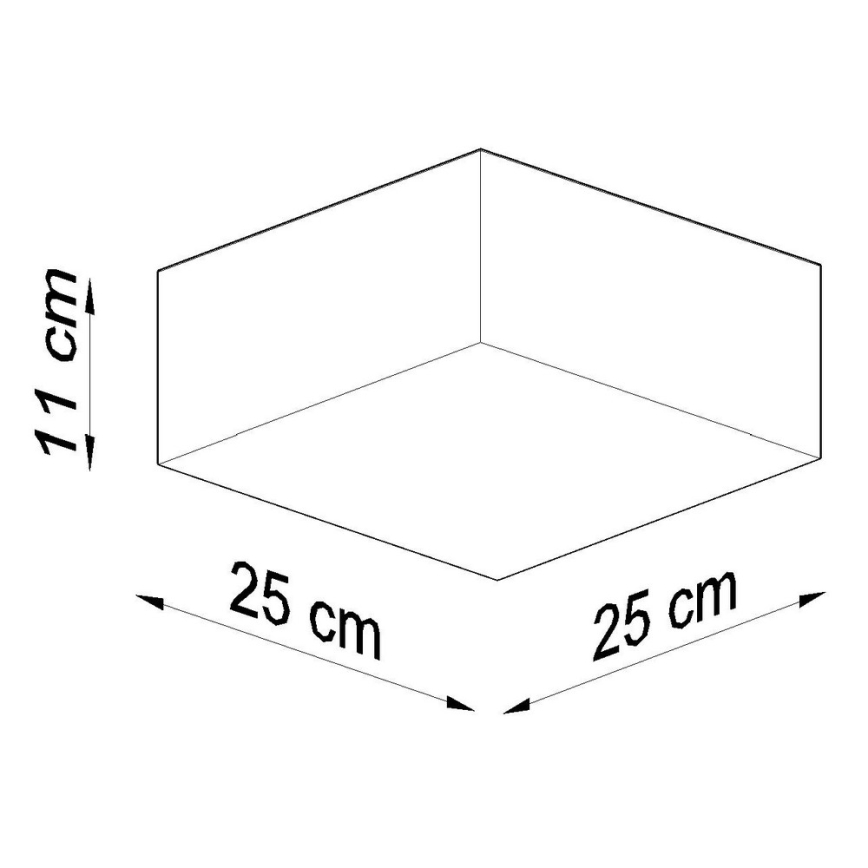 Fali lámpa HORUS 1xE27/60W/230V fehér