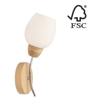 Fali lámpa PARMA 1xE27/60W/230V - FSC minősítéssel