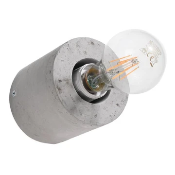 Fali lámpa SALGADO 1xE27/60W/230V beton
