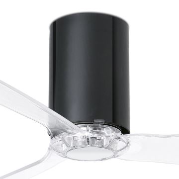 FARO 32040 - Mennyezeti ventilátor MINI TUBE FAN távirányítóval fekete