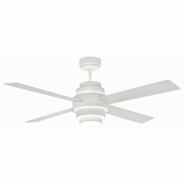 FARO 33397 - LED Mennyezeti ventilátor DISC FAN 2xLED/35W/230V fehér + távirányítás