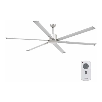 FARO 33465A - Mennyezeti ventilátor ANDROS XL matt króm + távirányítás