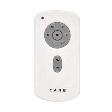 FARO 33722 - LED Mennyezeti ventilátor NU LED/18W/230V fehér + távirányítás