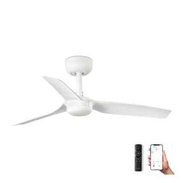 FARO 33820WP - Mennyezeti ventilátor MINI PUNT S fehér á. 90 cm SMART + távirányító