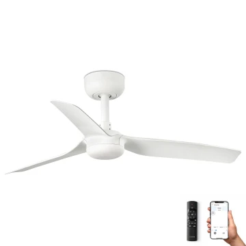 FARO 33820WP - Mennyezeti ventilátor MINI PUNT S fehér átm. 90 cm + távirányítás