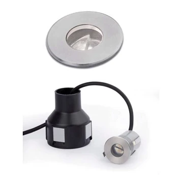 FARO 70462N - LED Kültéri taposólámpa CURTIS LED/2W/230V IP67