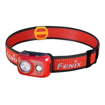 Fenix HL32RTRED - LED Tölthető fejlámpa LED/USB IP66 800 lm 300 h piros/narancs