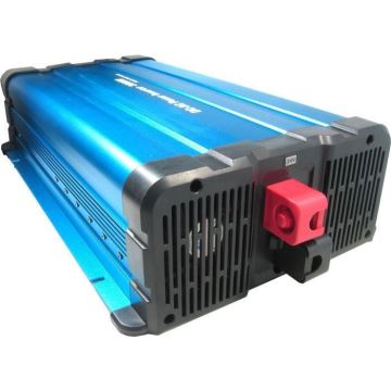 Feszültság átalakító 3000W/12/230V + vezetékes távirányító