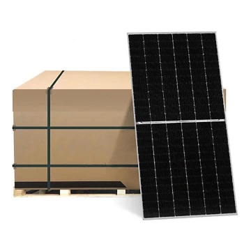 Fotovoltaikus napelem JINKO 580Wp IP68 Half Cut bifaciális - raklap 36 db