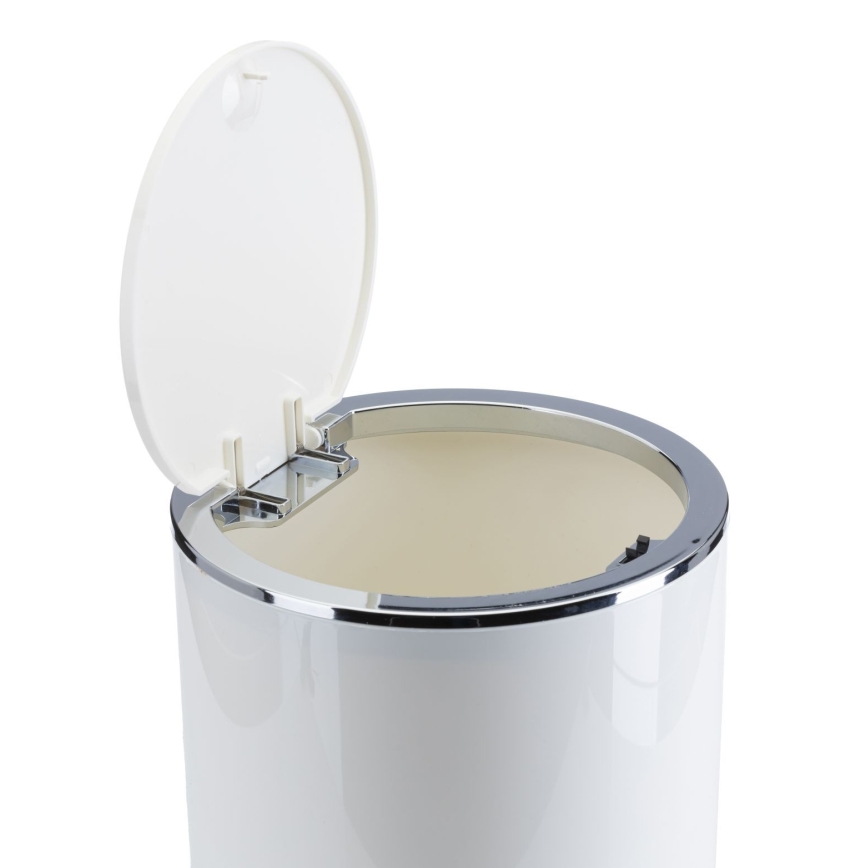 Fürdőszobai készlet CARMEN 5 db fehér/fényezett króm