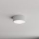 Fürdőszobai mennyezeti lámpa CLEO 1xE27/24W/230V átm. 20 cm szürke IP54