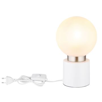 Globo - Asztali lámpa 1xE14/25W/230V fehér