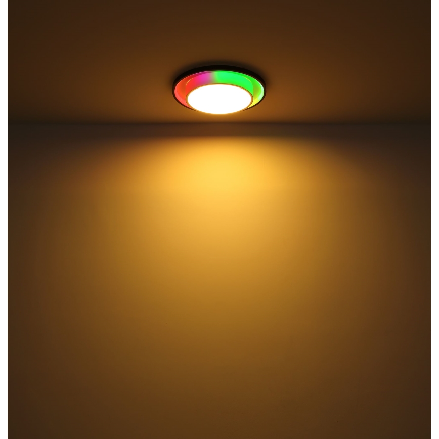 Globo - LED RGBW Dimmelhető mennyezeti lámpa LED/21W/230V 2700-6500K+ távirányítás