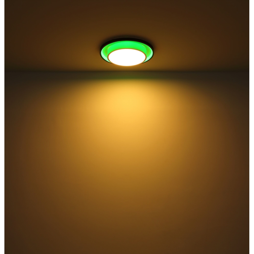 Globo - LED RGBW Dimmelhető mennyezeti lámpa LED/21W/230V 2700-6500K+ távirányítás