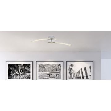 Globo - LED Fürdőszobai felületre szerelhető csillár 2xLED/6W/230V IP44
