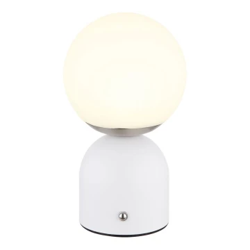 Globo - LED Dimmelhető érintős asztali lámpa LED/2W/5V 2700/4000/6500K 1800 mAh fehér