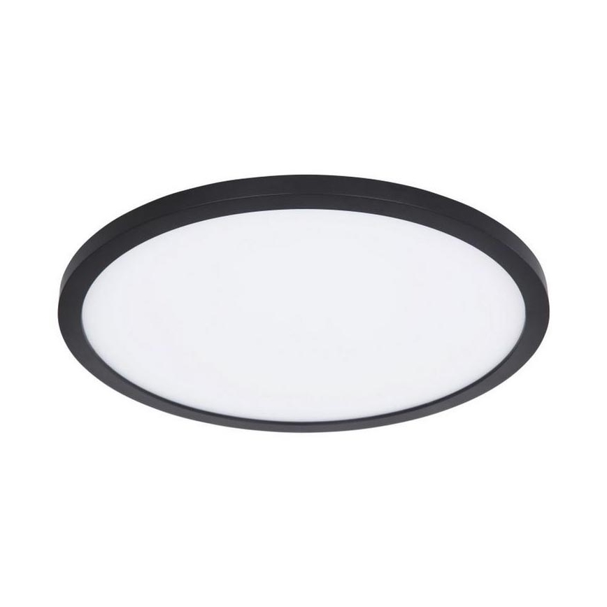 Globo - LED dimmelhető fürdőszobai lámpa LED/18W/230V átm. 29,4 cm IP44 fekete
