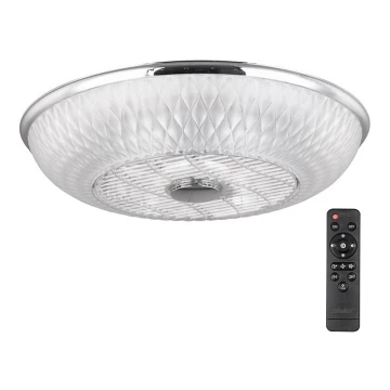 Globo - LED Dimmelhető mennyezeti lámpa ventilátorral LED/36W/230V 3000-6000K + távirányító