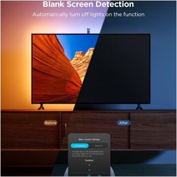 Govee - KÉSZLET 2x Backlight TV 55-65" SMART LED háttérvilágítás RGBICW Wi-Fi