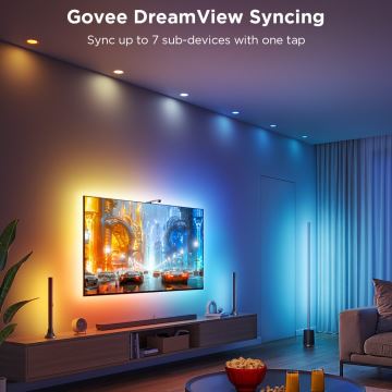 Govee - KÉSZLET 2x Backlight TV 55-65" SMART LED háttérvilágítás RGBICW Wi-Fi