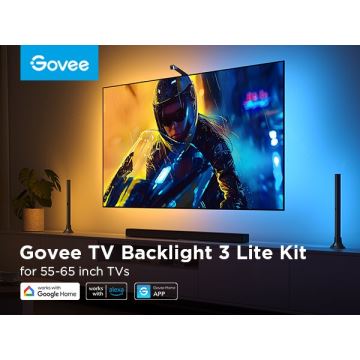 Govee - KÉSZLET 2x Backlight TV 55-65" SMART LED háttérvilágítás RGBICW Wi-Fi