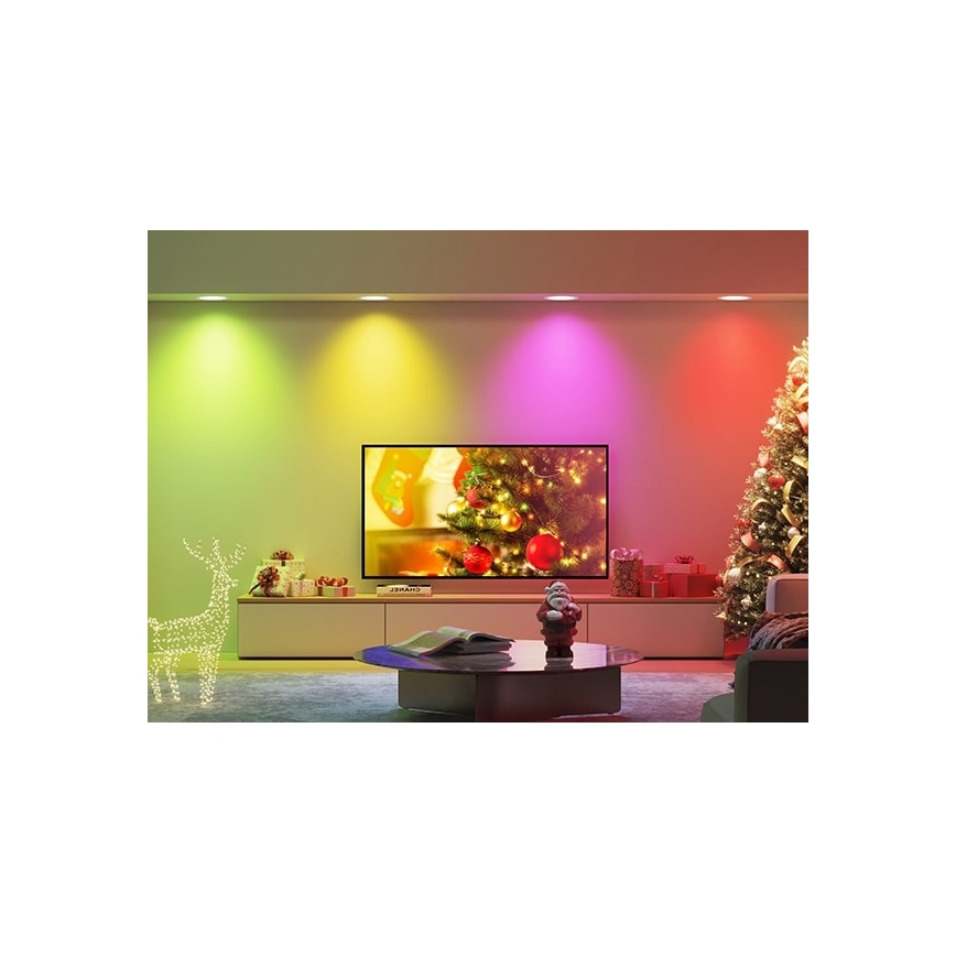 Govee - KÉSZLET 2x LED RGBWW Beépíthető lámpa LED/11W/230V Smart 2700-6500K