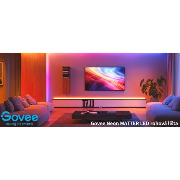 Govee - Neon MATTER LED saroksín 5m RGBIC Wi-Fi