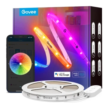 Govee - Wi-Fi RGBIC Smart PRO LED szalag 10m - extra tartós