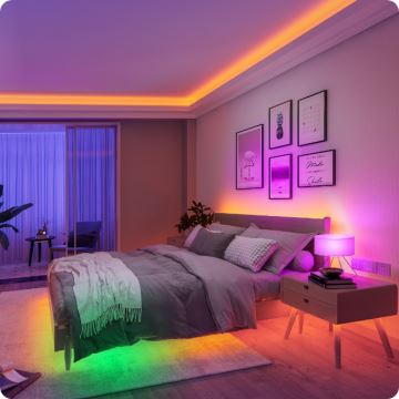 Govee - Wi-Fi RGBIC Smart PRO LED szalag 3m - extra tartós