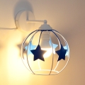 Gyermek fali lámpa STARS 1xE27/15W/230V kék/fehér