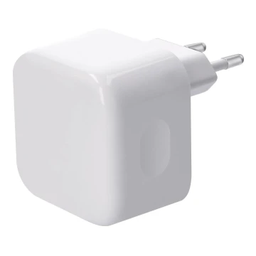 Gyorstöltő adapter 2xUSB-C 36W fehér