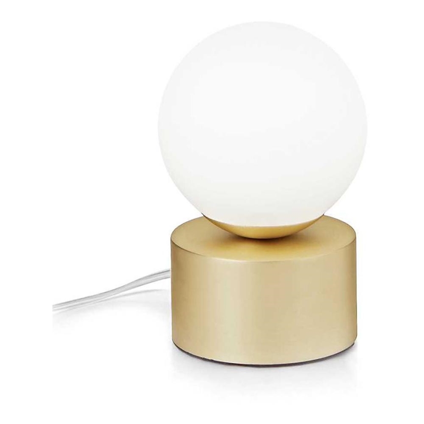 Ideal Lux - LED Asztali lámpa PERLAGE 1xG9/3W/230V arany/fehér