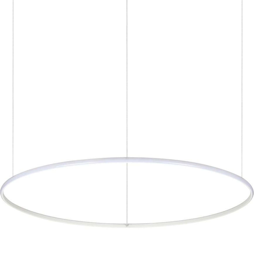 Ideal Lux - LED Csillár zsinóron HULAHOOP LED/46W/230V átm. 100 cm fehér