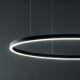 Ideal Lux - LED Csillár zsinóron ORACLE LED/55W/230V átm. 90 cm fekete