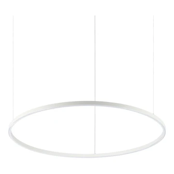 Ideal Lux - LED Csillár zsinóron ORACLE SLIM LED/55W/230V átm. 90 cm fehér