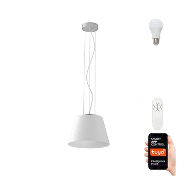 Immax NEO 07053L - LED RGBW Dimmelhető csillár zsinóron CONO 1xE27/8,5W/230V 32 cm Tuya