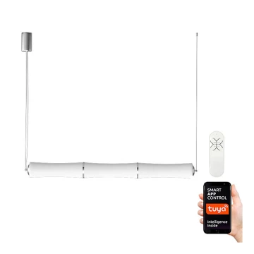 Immax NEO 07103L - LED Dimmelhető csillár zsinóron BAMBOOS LED/45W/230V 135 cm Tuya