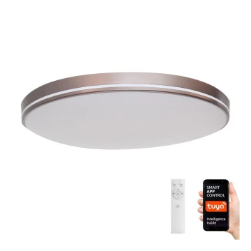 Immax NEO 07150-C40 - LED Dimmelhető mennyezeti lámpa NEO LITE AREAS LED/24W/230V Tuya Wi-Fi barna + távirányító