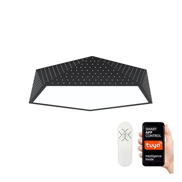 Immax NEO 07151-B60 - LED Dimmelhető mennyezeti lámpa BRILIANT LED/45W/230V Wi-Fi Tuya fekete + távirányító