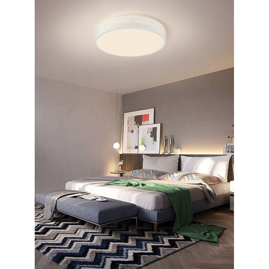 Immax NEO 07153-W50 - LED Dimmelhető mennyezeti lámpa NEO LITE PERFECTO LED/48W/230V Wi-Fi Tuya fehér + távirányító