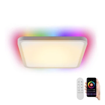 Immax NEO 07168-W40 - LED RGB+CCT Dimmelhető mennyezeti lámpa NEO LITE TUDO LED/50W/230V Wi-Fi Tuya fehér + távirányítás