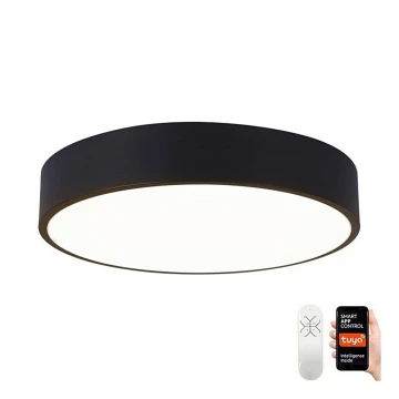 Immax NEO 07201L - LED Dimmelhető mennyezeti lámpa RONDATE LED/28W/230V fekete Tuya + távirányítás