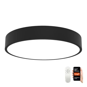 Immax NEO 07202L - LED Dimmelhető mennyezeti lámpa RONDATE LED/53W/230V fekete Tuya + távirányítás