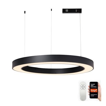 Immax NEO 07211L - LED dimmelhető csillár zsinóron PASTEL LED/68W/230V 2700-6500K Tuya fekete + távirányítás