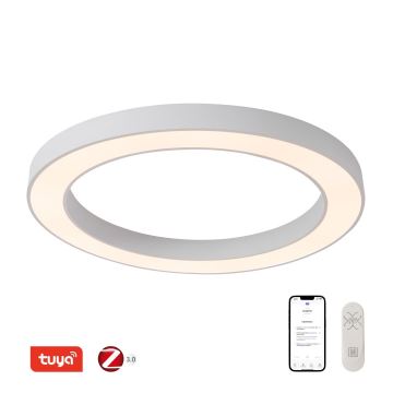 Immax NEO 07213L - LED Dimmelhető mennyezeti lámpa PASTEL LED/68W/230V 95 cm fehér Tuya + távirányítás