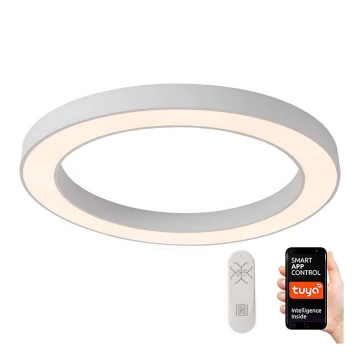 Immax NEO 07213L - LED Dimmelhető mennyezeti lámpa PASTEL LED/68W/230V 95 cm fehér Tuya + távirányítás