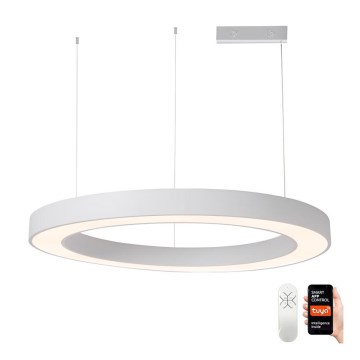 Immax NEO 07214L - LED dimmelhető csillár zsinóron PASTEL LED/68W/230V 2700-6500K fehér 95 cm Tuya + távirányítás