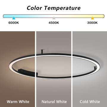 Immax NEO 07246-120 - LED Dimmelhető mennyezeti lámpa FINO LED/72W/230V 120 cm Tuya + távirányítás