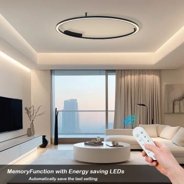 Immax NEO 07246-120 - LED Dimmelhető mennyezeti lámpa FINO LED/72W/230V 120 cm Tuya + távirányítás