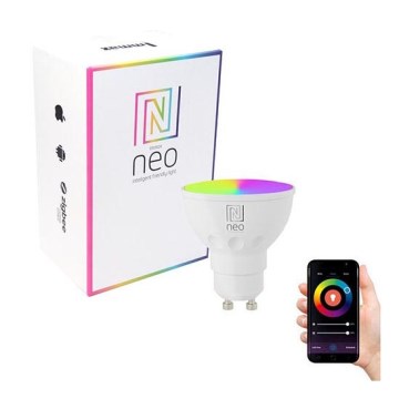 Immax NEO 07724L - LED RGB+CCT Dimmelhető izzó GU10/6W/230V 2700K Wi-Fi Tuya